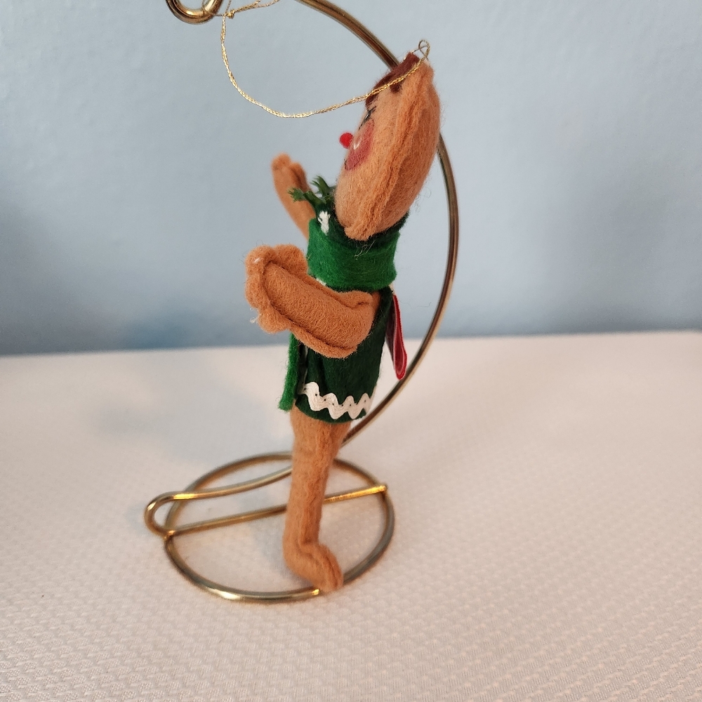 1991 Annalee Gingerbread Man Ornament Vintage 90s - Picture 2 of 6